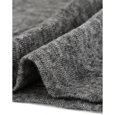 Agnes Orinda Women's Plus Size Outerwear Asymmetric Colorblock Open Front Knit Cardigan 7 Agnes Orinda Women's Plus Size Outerwear Asymmetric Colorblock Open Front Knit Cardigan - Image 5