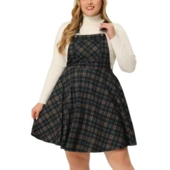 Agnes Orinda Women's Plus Size Elegant Chic Plaid Overalls Fashionable A Line Skirts 15 Agnes Orinda Women's Plus Size Elegant Chic Plaid Overalls Fashionable A Line Skirts -Agnes Orinda GUEST 7c76cd27 fee6 4b90 bd72 828d57fde5e1