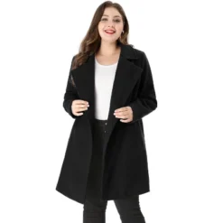 Agnes Orinda Women's Plus Size Winter Fashion Outerwear Double Breasted Warm Overcoats -Agnes Orinda GUEST 7f8bf0e7 2e0f 4c7b b405 0ac857f32ab4