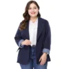 Agnes Orinda Women's Plus Size Work Fashion Notched Lapel Formal Blazer 2 Agnes Orinda Women's Plus Size Work Fashion Notched Lapel Formal Blazer -Agnes Orinda GUEST 81087b90 3b93 4542 9d25 eb2c1106dcaf