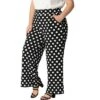 Agnes Orinda Women's Plus Size Formal Palazzo Polka Dots Wide Leg High Rise Wide Leg Pants 2 Agnes Orinda Women's Plus Size Formal Palazzo Polka Dots Wide Leg High Rise Wide Leg Pants -Agnes Orinda GUEST 86ee9ca7 ef18 4a4a 85d3 5663e8b4aff5