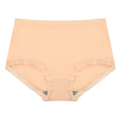 Agnes Orinda Women Plus Mid Waisted Lace Trim Soft Breathable Stretch Briefs Underwear -Agnes Orinda GUEST 87b0085e f4fd 4015 9704 ade4e1d181a2