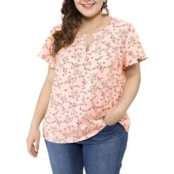 Agnes Orinda Women's Plus Size Keyhole Floral Chiffon Flared Sleeve Summer Trendy Peasant Tops 22 Agnes Orinda Women's Plus Size Keyhole Floral Chiffon Flared Sleeve Summer Trendy Peasant Tops -Agnes Orinda GUEST 8a294cf3 1873 4b5b 9ce7 897401a91ed3