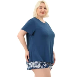 Agnes Orinda Women's Plus Size Summer Soft 2 Piece Short Sleeve Shirt With Shorts With Pockets Pajama Sets 10 Agnes Orinda Women's Plus Size Summer Soft 2 Piece Short Sleeve Shirt With Shorts With Pockets Pajama Sets -Agnes Orinda GUEST 8acf3b37 608c 49f4 af3e 41fbfdc6578e