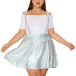 Agnes Orinda Women's Plus Size Glittery Adjustable Strap Elastic Waist Party Skater Skirts 11 Agnes Orinda Women's Plus Size Glittery Adjustable Strap Elastic Waist Party Skater Skirts -Agnes Orinda GUEST 8e9eea1a 4dfe 49e5 bbb3 dea0a50f5f1b