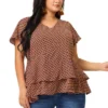 Agnes Orinda Women's Plus Size Retro Layered Peplum Boho Blouse 1 Agnes Orinda Women's Plus Size Retro Layered Peplum Boho Blouse -Agnes Orinda GUEST 8f5647bd 50c1 4e4c b602 aef5f79595c7