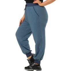 Agnes Orinda Women Plus Size Drawstring Waist Contrast Color Jogger Pants 20 Agnes Orinda Women Plus Size Drawstring Waist Contrast Color Jogger Pants -Agnes Orinda GUEST 902742f6 282a 4e53 8750 c1a1d2ac071f