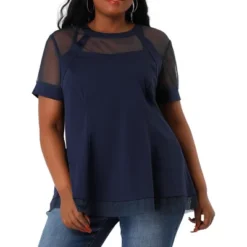 Agnes Orinda Women's Plus Size Round Neck Lace Swing Yoke Top 17 Agnes Orinda Women's Plus Size Round Neck Lace Swing Yoke Top -Agnes Orinda GUEST 9062496f 0868 44a0 9ee5 6ea2bb690c69