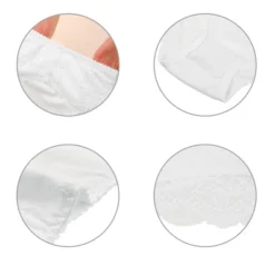 Agnes Orinda Women's 3-Pack Lace Trim High Rise Solid Brief Stretchy Underwear 12 Agnes Orinda Women's 3-Pack Lace Trim High Rise Solid Brief Stretchy Underwear -Agnes Orinda GUEST 93ea438c e0aa 46eb b44e 37fe63a51c1f