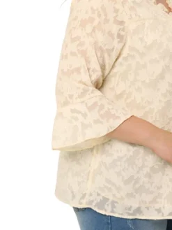 Agnes Orinda Plus Size Top For Women 3/4 Flare Sleeve V Neck Semi Sheer Blouses 10 Agnes Orinda Plus Size Top For Women 3/4 Flare Sleeve V Neck Semi Sheer Blouses -Agnes Orinda GUEST 94d22ea9 0fb7 4dc7 8bb0 30b20d423717