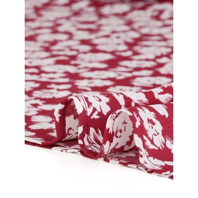 Agnes Orinda Women's Plus Size Floral Short Sleeve Casual Pleasant Top 7 Agnes Orinda Women's Plus Size Floral Short Sleeve Casual Pleasant Top - Image 5