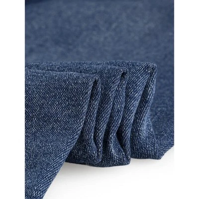 Agnes Orinda Women's Plus Size Pull-On Washed Denim Elastic Waist Stretch Jean 7 Agnes Orinda Women's Plus Size Pull-On Washed Denim Elastic Waist Stretch Jean - Image 5