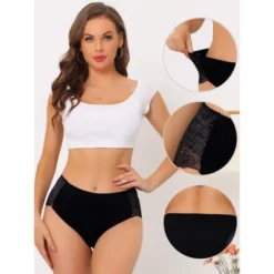 Agnes Orinda Women's Plus Size Panties Underwear Lace Breathable Mid Waist Stretch Briefs 11 Agnes Orinda Women's Plus Size Panties Underwear Lace Breathable Mid Waist Stretch Briefs -Agnes Orinda GUEST 9f9a17e7 3af8 4ff3 82d5 e6b93d1105be