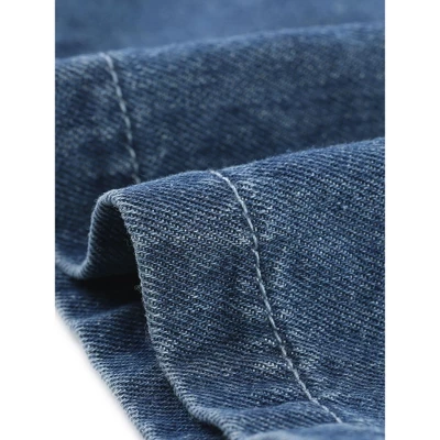 Agnes Orinda Women's Plus Size Layered Drawstring Hood Utility With Pockets Jean Jackets 6 Agnes Orinda Women's Plus Size Layered Drawstring Hood Utility With Pockets Jean Jackets - Image 4