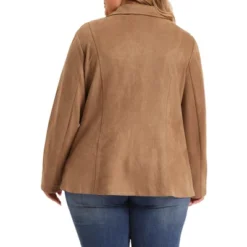 Agnes Orinda Women's Plus Size Open Front Faux Suede Long Sleeve Lapel Work Office Blazer 9 Agnes Orinda Women's Plus Size Open Front Faux Suede Long Sleeve Lapel Work Office Blazer -Agnes Orinda GUEST a3eec81f 223a 4c47 b5cf 61b36d12c60d