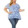 Agnes Orinda Women's Plus Size Cute Short Sleeve Casual Stripe Tops 1 Agnes Orinda Women's Plus Size Cute Short Sleeve Casual Stripe Tops -Agnes Orinda GUEST ad3bd848 0c8f 46c9 86ee 12f2f60d5738