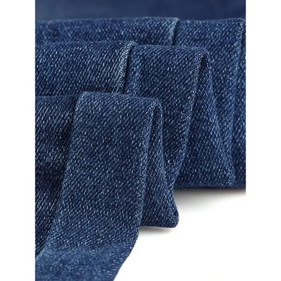 Agnes Orinda Women's Plus Size Pant Pockets Zip Up Button Fly Elastic Waist Denim Jeans 7 Agnes Orinda Women's Plus Size Pant Pockets Zip Up Button Fly Elastic Waist Denim Jeans - Image 5