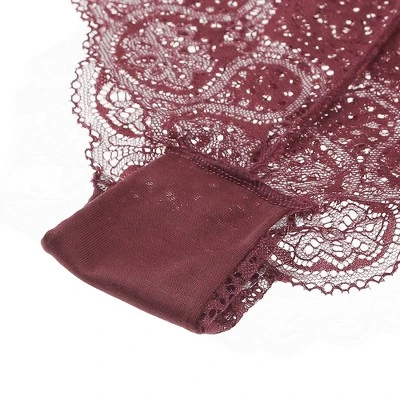 Agnes Orinda Women Plus Seamless Bikini Lace Underwear Briefs Panties Underwear 4 Agnes Orinda Women Plus Seamless Bikini Lace Underwear Briefs Panties Underwear - Image 2