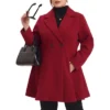 Agnes Orinda Women's Plus Size Elegant A Line Notched Lapel Double Breasted Pea Coats 2 Agnes Orinda Women's Plus Size Elegant A Line Notched Lapel Double Breasted Pea Coats -Agnes Orinda GUEST b430c278 e446 4380 b0fd 2bae0f8841ed