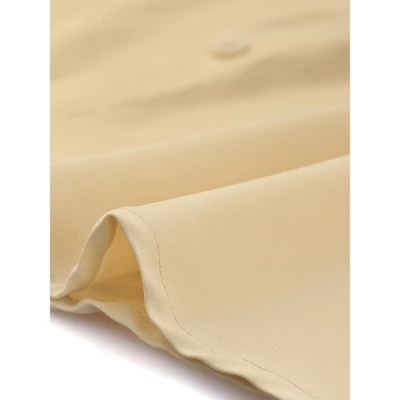 Agnes Orinda Women's Plus Size V Neck Long Sleeve Classic Fit Business Office Button Down Shirts 6 Agnes Orinda Women's Plus Size V Neck Long Sleeve Classic Fit Business Office Button Down Shirts - Image 4