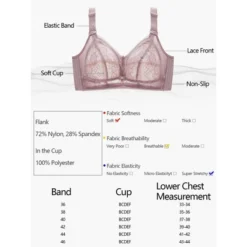 Agnes Orinda Women Plus Push-Up Wirefree 4-Hook Lace Trim Adjustable Straps Comfort Bra 15 Agnes Orinda Women Plus Push-Up Wirefree 4-Hook Lace Trim Adjustable Straps Comfort Bra -Agnes Orinda GUEST b794041b ea5e 4ef9 90e8 d2192bca332a