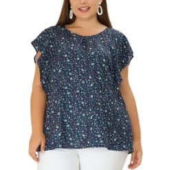 Agnes Orinda Women's Plus Size Summer Chiffon Polka Dots Top 22 Agnes Orinda Women's Plus Size Summer Chiffon Polka Dots Top -Agnes Orinda GUEST c416123b 10d0 4a64 994a 8d588501c8ff