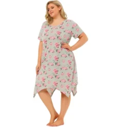 Agnes Orinda Womens Plus Size Floral Nightgown Pajama Cute Irregular Sleep Dress 10 Agnes Orinda Womens Plus Size Floral Nightgown Pajama Cute Irregular Sleep Dress -Agnes Orinda GUEST c8e22151 e386 4d9d 966b 75edaefbd45a