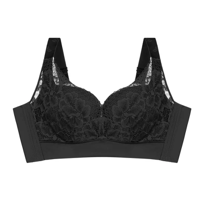 Agnes Orinda Women's No Underwire Full Coverage Comfort Wirefree Lace Bra 7 Agnes Orinda Women's No Underwire Full Coverage Comfort Wirefree Lace Bra - Image 5