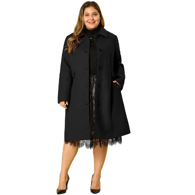 Agnes Orinda Women's Plus Size Winter Outfits Utility Belted Fashion Overcoats 9 Agnes Orinda Women's Plus Size Winter Outfits Utility Belted Fashion Overcoats - Image 7
