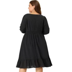 Agnes Orinda Women's Plus Size Swiss Dots Wedding Empire Waist Dresses 12 Agnes Orinda Women's Plus Size Swiss Dots Wedding Empire Waist Dresses -Agnes Orinda GUEST d59a6e49 2ed9 4604 8ba1 136dd5e66b7b