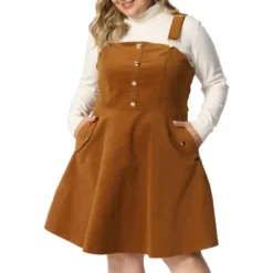 Agnes Orinda Women's Plus Size Corduroy Pinafore Short Dress Adjustable Strap Overall Dress Suspender Skirt 11 Agnes Orinda Women's Plus Size Corduroy Pinafore Short Dress Adjustable Strap Overall Dress Suspender Skirt -Agnes Orinda GUEST d7e2dd0c e251 4482 be81 8bb1f58e5a8b