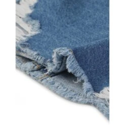 Agnes Orinda Women's Plus Size Classic Jean Distressed Fray Hem Trucker Denim Jackets -Agnes Orinda GUEST dc7c780d 0c3b 46c7 b0b7 b85d71e55b52