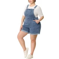 Agnes Orinda Women's Plus Size Adjustable Strap Pocket Roll Hem Denim Overall Jean Shorts 21 Agnes Orinda Women's Plus Size Adjustable Strap Pocket Roll Hem Denim Overall Jean Shorts -Agnes Orinda GUEST de85ce99 5ef1 42bd ac70 e53c5a994678
