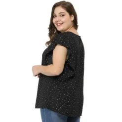 Agnes Orinda Women's Plus Size Summer Chiffon Polka Dots Top 15 Agnes Orinda Women's Plus Size Summer Chiffon Polka Dots Top -Agnes Orinda GUEST e2cf5c80 a436 49e1 80f0 70c9d88f24ee