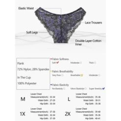 Agnes Orinda Women's Underwire Floral Lace Mesh Push-Up 2-Hook Lace Trim Bra And Panty Set 14 Agnes Orinda Women's Underwire Floral Lace Mesh Push-Up 2-Hook Lace Trim Bra And Panty Set -Agnes Orinda GUEST e3db06c6 d109 4222 904b bb6bf927a96b