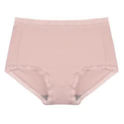 Agnes Orinda Women Plus Mid Waisted Lace Trim Soft Breathable Stretch Briefs Underwear -Agnes Orinda GUEST e443e73c e44c 4dd8 9ae5 668ec93afb8d