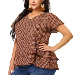 Agnes Orinda Women's Plus Size Retro Layered Peplum Boho Blouse 15 Agnes Orinda Women's Plus Size Retro Layered Peplum Boho Blouse -Agnes Orinda GUEST f03a9769 d399 4847 b3c9 242bccaa58fd