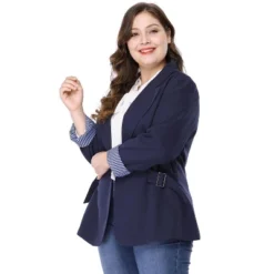 Agnes Orinda Women's Plus Size Work Fashion Notched Lapel Formal Blazer 18 Agnes Orinda Women's Plus Size Work Fashion Notched Lapel Formal Blazer -Agnes Orinda GUEST f25cd375 1fe5 4140 abcb a3b25a264bf2