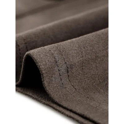 Agnes Orinda Women's Plus Size Faux Suede Button Up High Waist Mini Skirts With Pockets 6 Agnes Orinda Women's Plus Size Faux Suede Button Up High Waist Mini Skirts With Pockets - Image 4