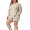 Agnes Orinda Women's Plus Size Waffle Long Sleeve Comfortable 2 Pieces Pajama Sets 1 Agnes Orinda Women's Plus Size Waffle Long Sleeve Comfortable 2 Pieces Pajama Sets -Agnes Orinda GUEST f90afe53 9bec 4095 90ca b47a5d153144