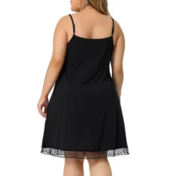 Agnes Orinda Women's Plus Size V Neck Spaghetti Strap Adjustable Mesh Panel Hem Sleeveles Lace Trim Nightgown 9 Agnes Orinda Women's Plus Size V Neck Spaghetti Strap Adjustable Mesh Panel Hem Sleeveles Lace Trim Nightgown -Agnes Orinda GUEST f9a9bd0f 6873 4031 93cc 46dbb4dfdbd2